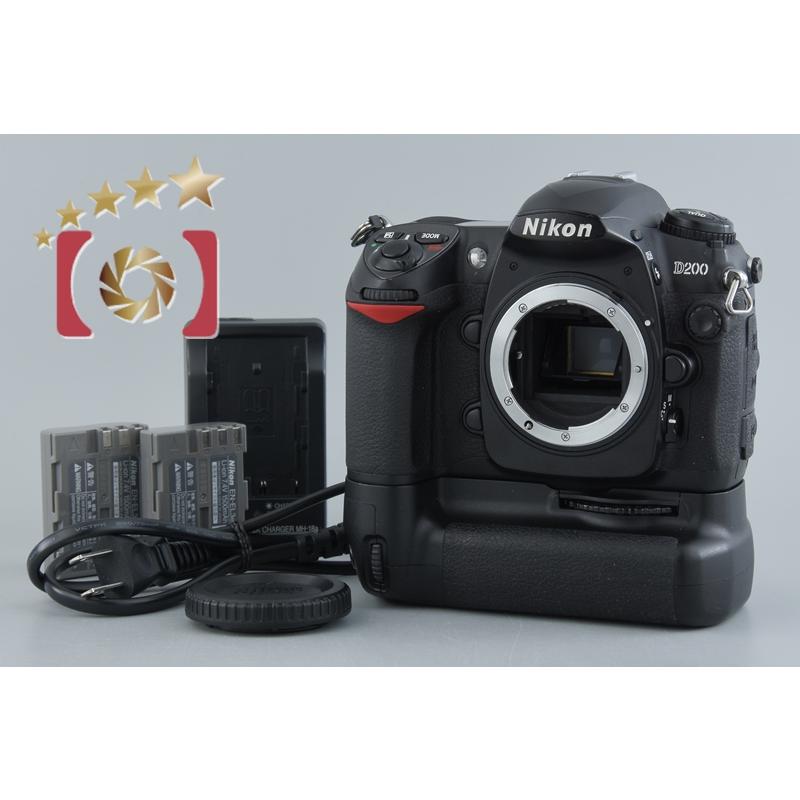 【中古】Nikon ニコン D200 + MB-D200 マルチパワーバッテリーパック 中古 ニコン MB-D200 マルチパワーバッテリーパック D200用 Nikon