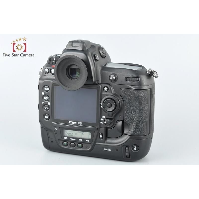 ニコン（Nikon） 【中古】Nikon D3 デジタル一眼レフカメラ : 中古