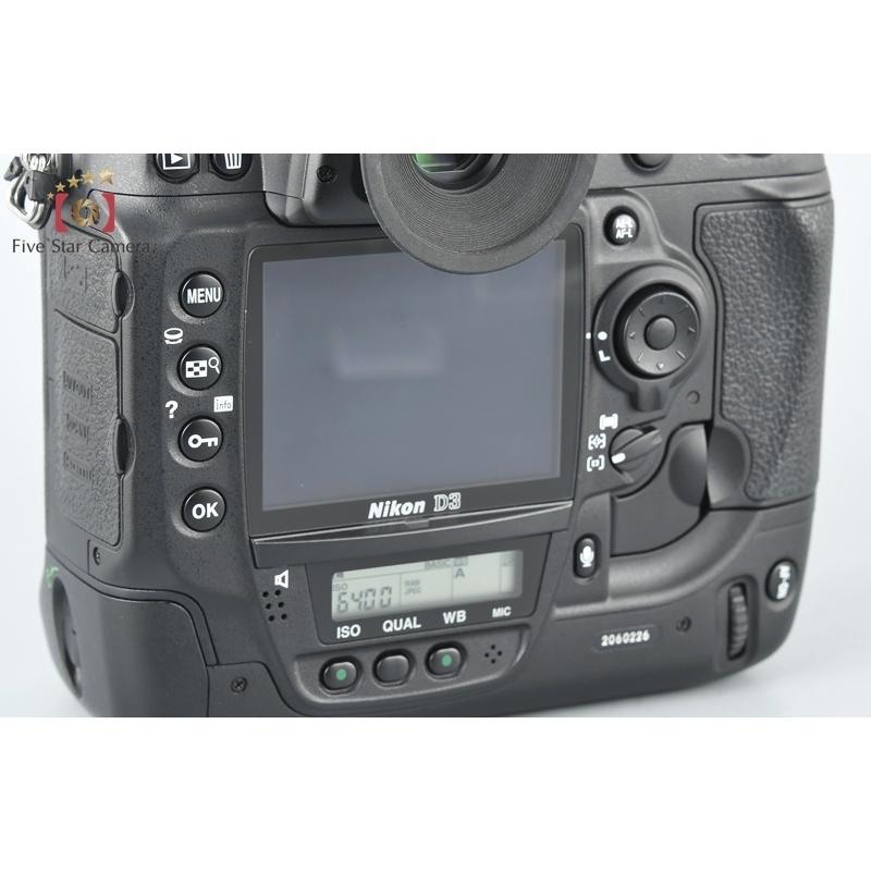 ニコン（Nikon） 【中古】Nikon D3 デジタル一眼レフカメラ : 中古