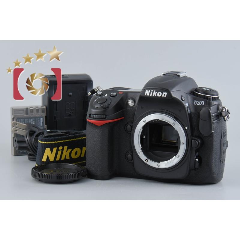 Nikon D300デジタル一眼レフカメラ（シャッター1724回） Nikon D300デジタル一眼レフカメラ（シャッター1724回）