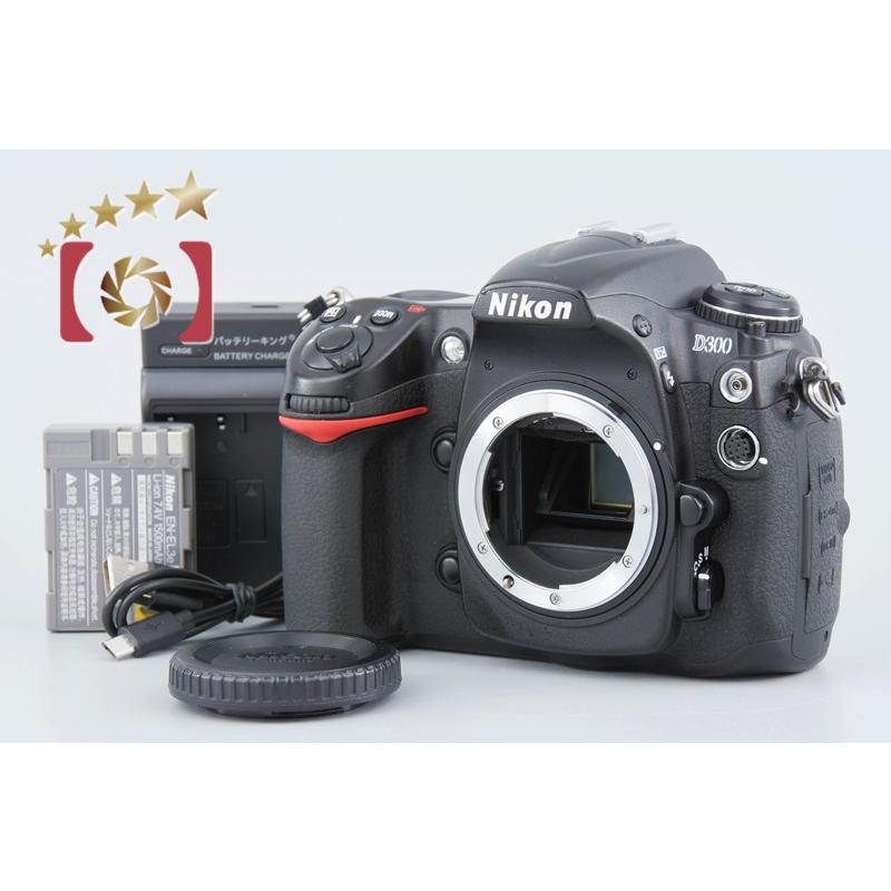Nikon D300デジタル一眼レフカメラ（シャッター1724回） 中古】Nikon ニコン D300 デジタル一眼レフカメラ シャッター回数僅少