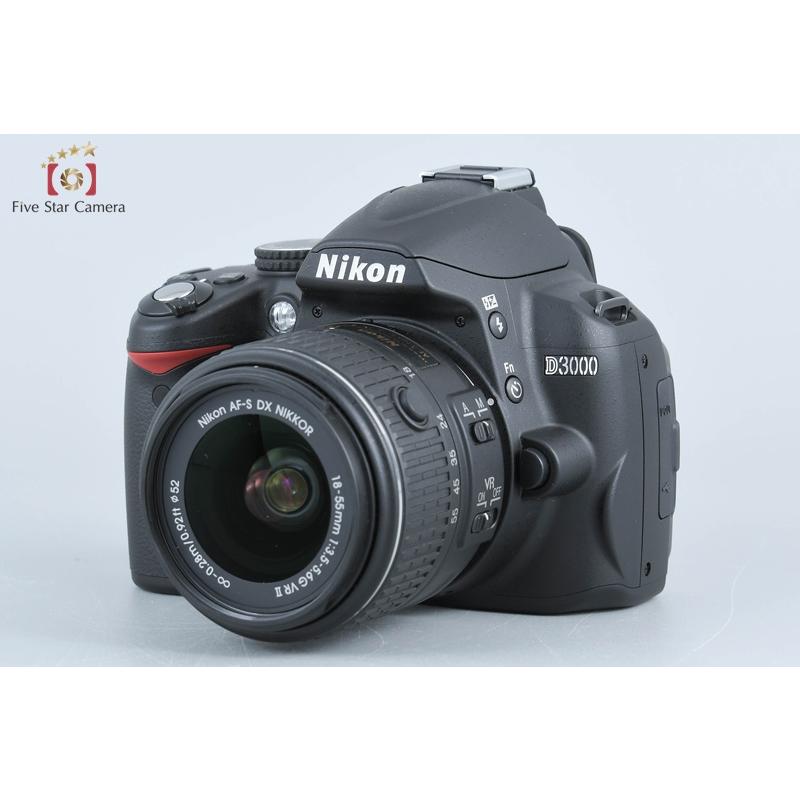 ニコン（Nikon） 【中古】Nikon D3000 + AF-S DX NIKKOR 18-55mm f/3.5