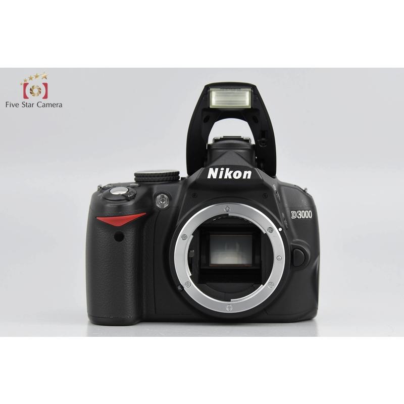 ニコン　Nikon　D3000 ダブルズームキット　中古 ニコン（Nikon） 【中古】Nikon D3000 ダブルズームキット ブラック