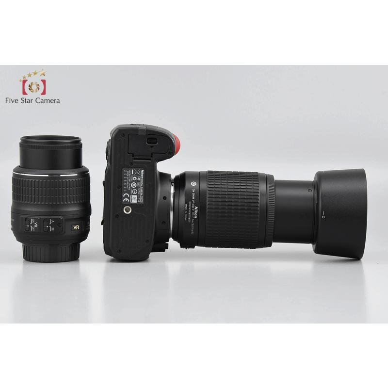 ニコン（Nikon） 【中古】Nikon D3000 ダブルズームキット ブラック