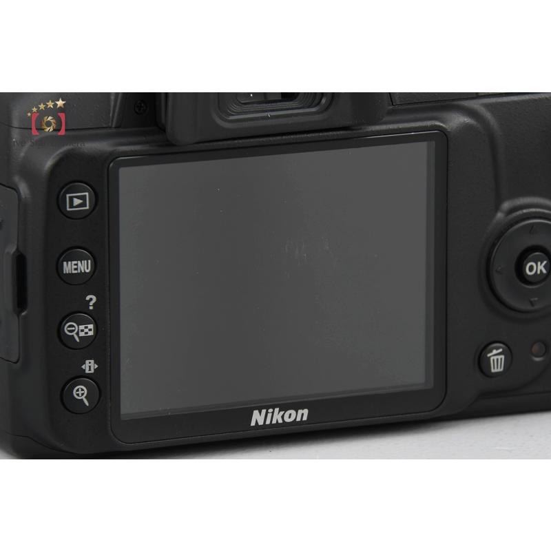 ニコン（Nikon） 【中古】Nikon D3000 ダブルズームキット ブラック