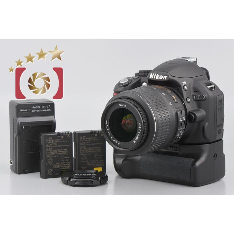 中古】Nikon ニコン D3100 18-55 VR レンズキット ブラック : nikon 
