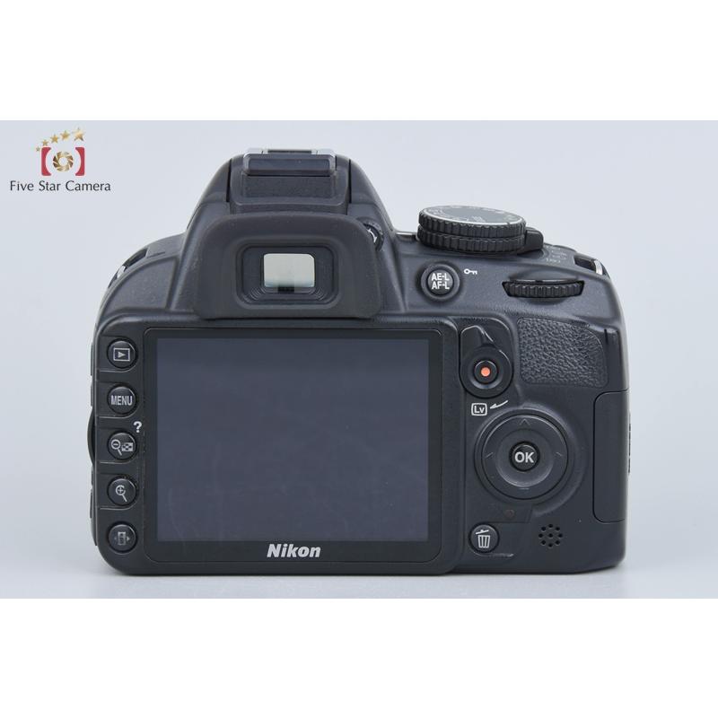 【中古】Nikon ニコン D3100 18-55 VR レンズキット ブラック｜five-star-camera｜05