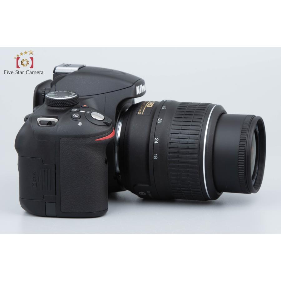 【中古】Nikon ニコン D3200 18-55 VR レンズキット ブラック シャッター回数僅少 元箱付き｜five-star-camera｜07