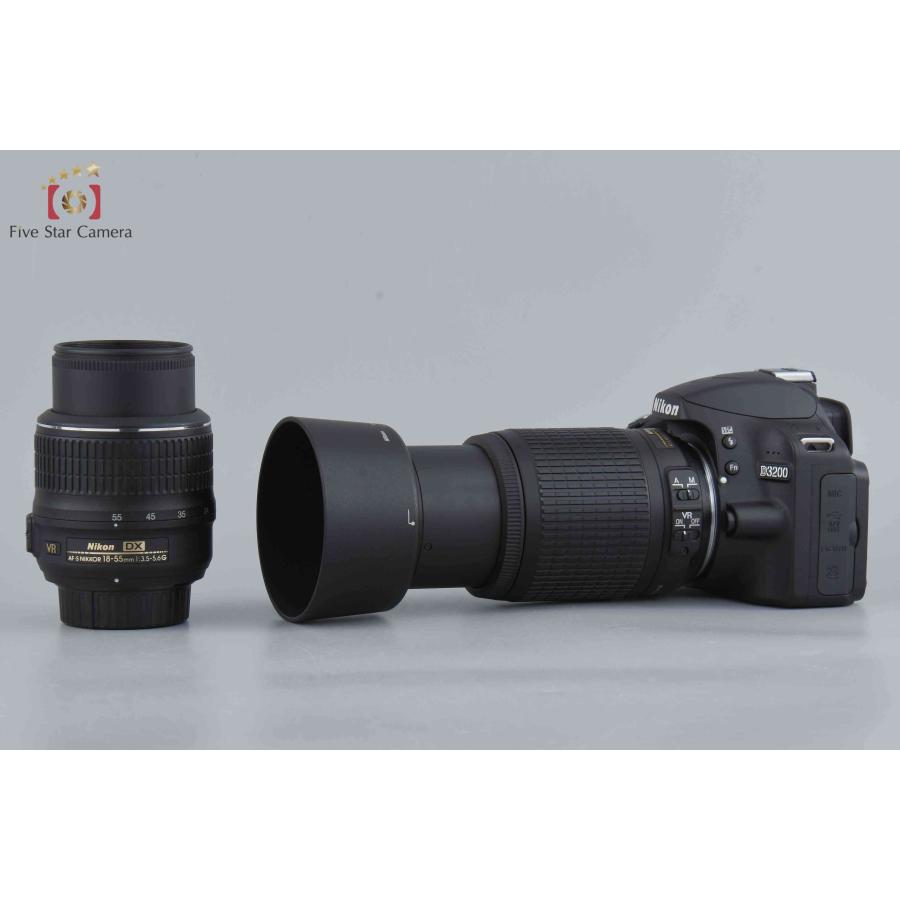 ニコン（Nikon） 【中古】Nikon D3200 ダブルズームキット ブラック