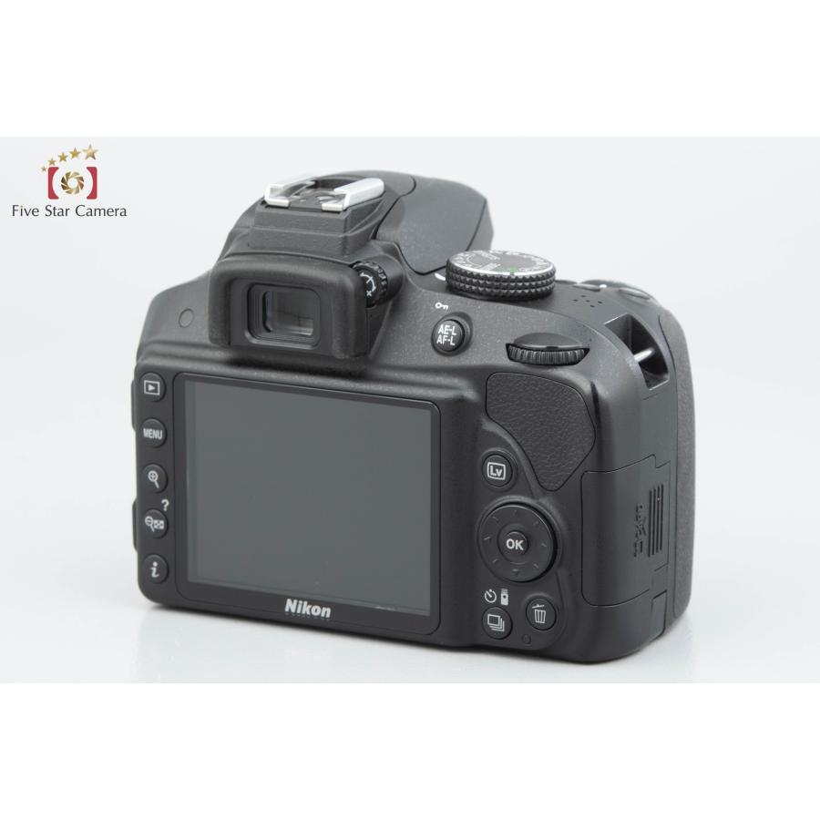 【中古】Nikon ニコン D3300 ブラック デジタル一眼レフカメラ｜five-star-camera｜03