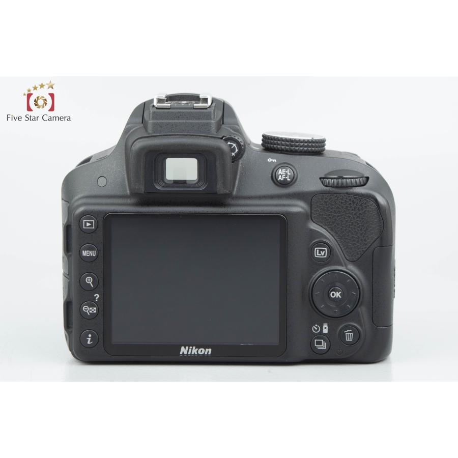 【中古】Nikon ニコン D3300 ブラック デジタル一眼レフカメラ｜five-star-camera｜05