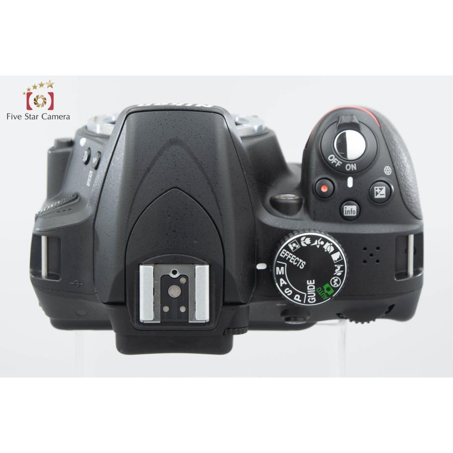 【中古】Nikon ニコン D3300 ブラック デジタル一眼レフカメラ｜five-star-camera｜08