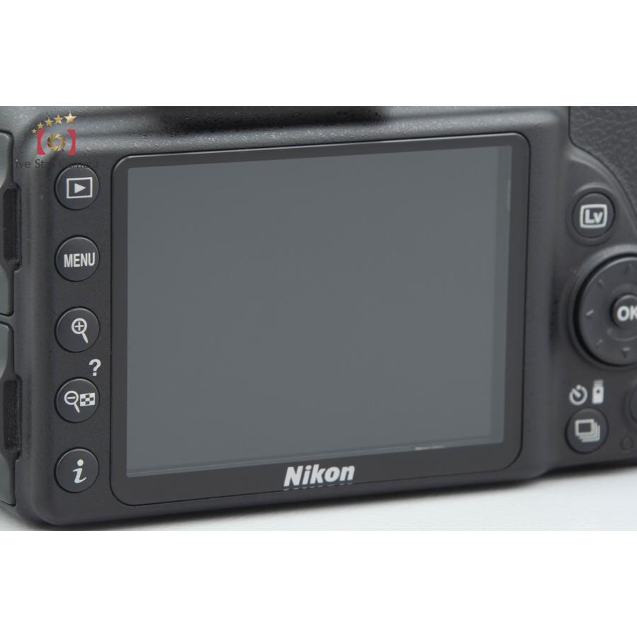 【中古】Nikon ニコン D3300 ブラック デジタル一眼レフカメラ｜five-star-camera｜10