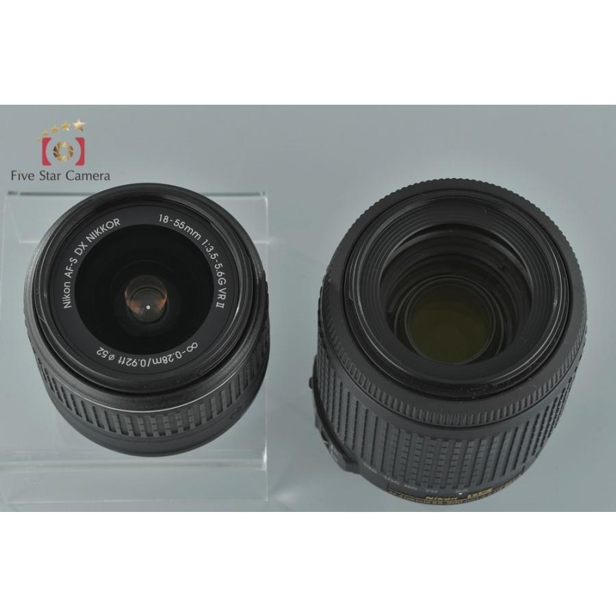 【中古】Nikon ニコン D3300 ダブルズームレンズキット2 ブラック｜five-star-camera｜11