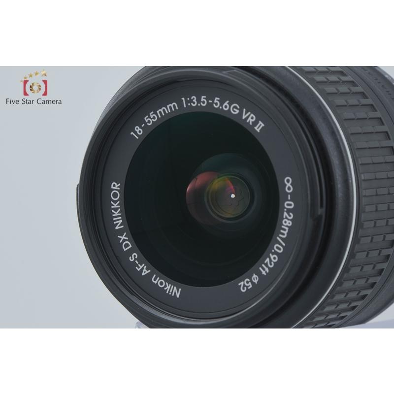 ニコン 【中古】Nikon D3300 18-55 VR II レンズキット ブラック ニコン 【中古】Nikon D3300 18-55 VR II レンズキット ブラック