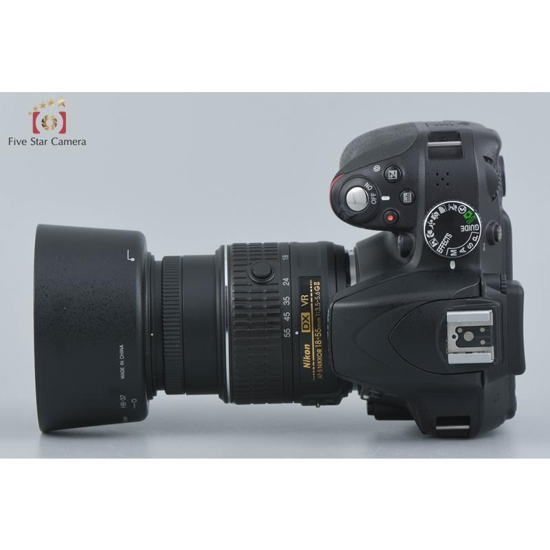 ニコン 【中古】Nikon D3300 18-55 VR II レンズキット ブラック ニコン 【中古】Nikon D3300 18-55 VR II レンズキット ブラック