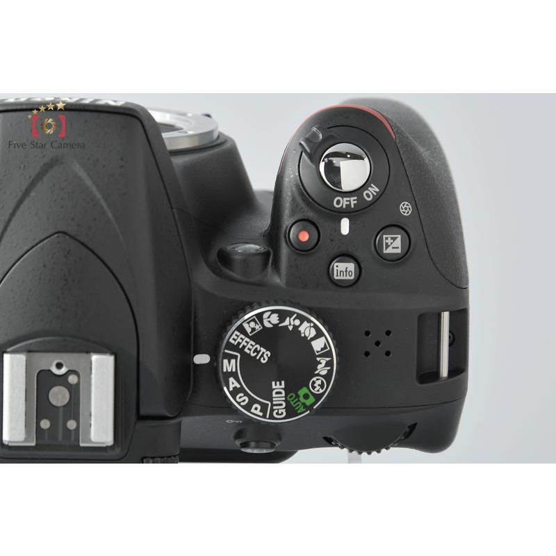 【中古】Nikon ニコン D3300 ダブルズームキット ブラック シャッター回数僅少｜five-star-camera｜11