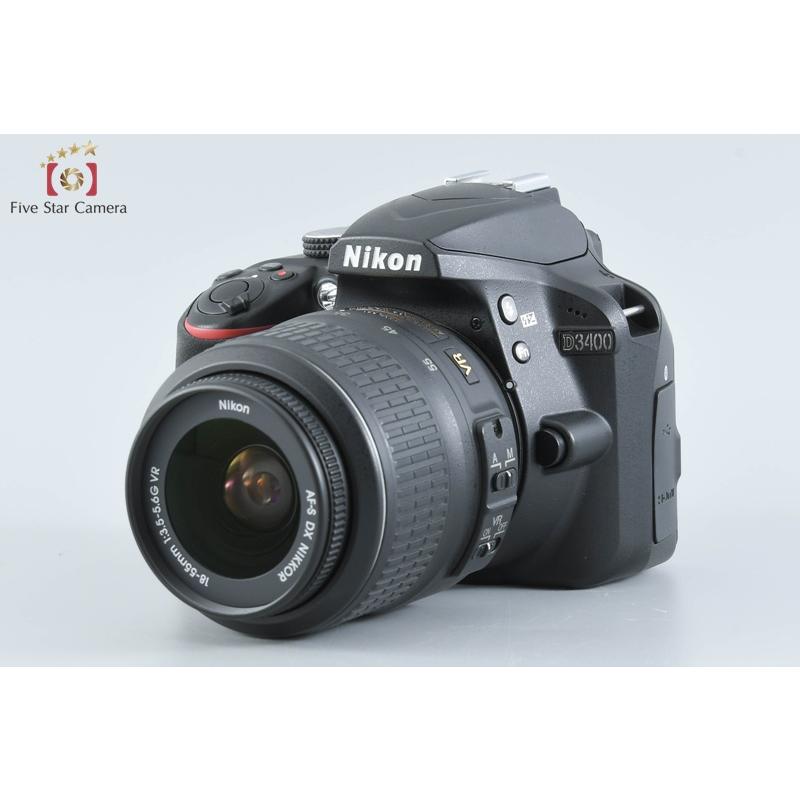 Nikon - 【中古】(ニコン) Nikon D3400 18-55VR レンズキツト ブラツク ニコン D3400 18-55 VR レンズキット 価格比較 - 価格.com