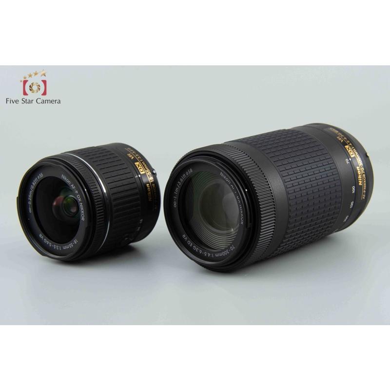 ニコン 【中古】Nikon D3400 ブラック ダブルズームキット ニコン 【中古】Nikon D3400 ブラック ダブルズームキット