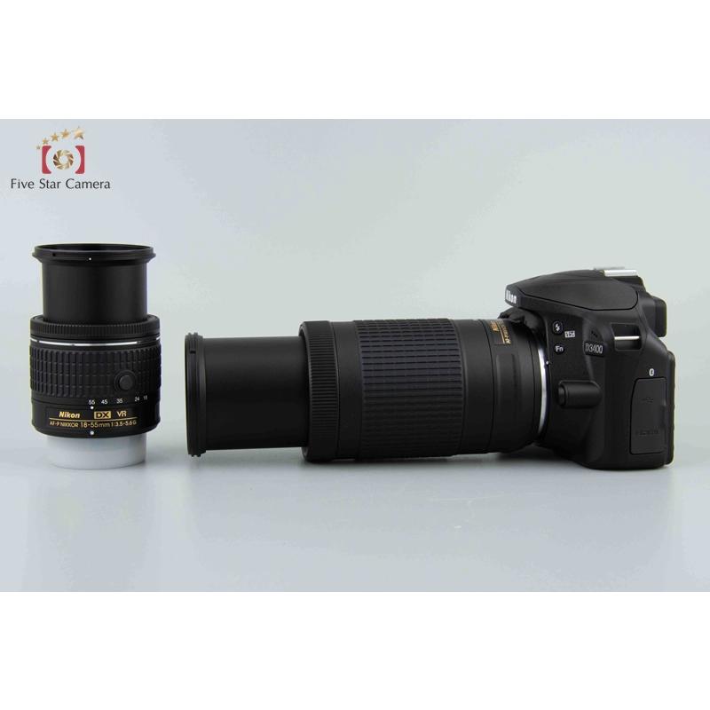 ニコン（Nikon） 【中古】Nikon D3400 ブラック ダブルズームキット 