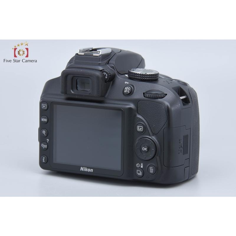 ニコン 【中古】Nikon D3400 18-55 VR レンズキット ブラック ニコン 【中古】Nikon D3400 18-55 VR レンズキット ブラック