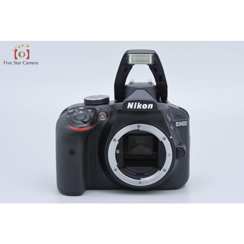 ニコン 【中古】Nikon D3400 18-55 VR レンズキット ブラック ニコン 【中古】Nikon D3400 18-55 VR レンズキット ブラック