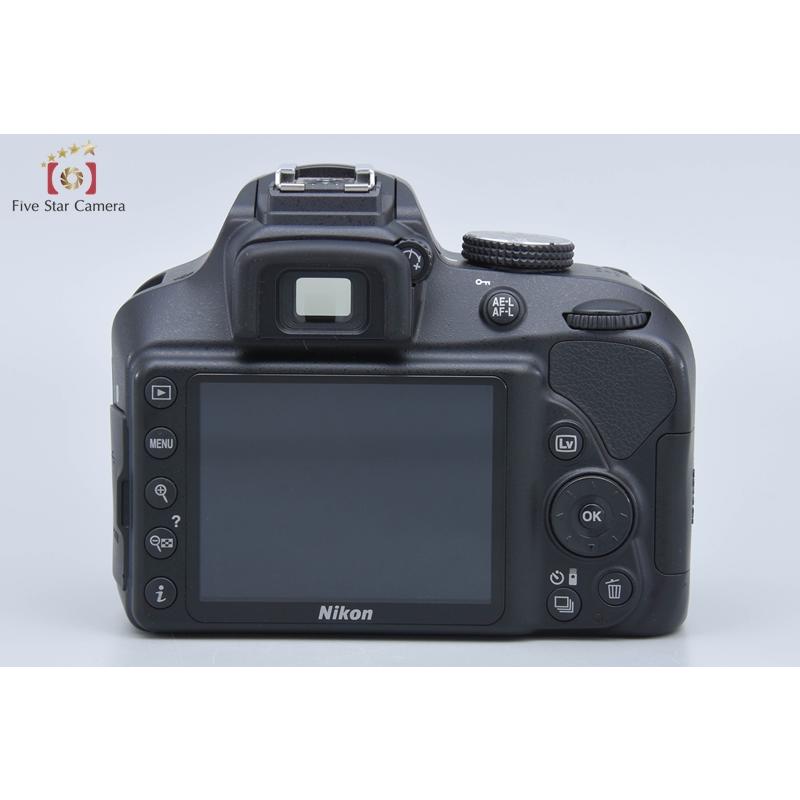 ニコン 【中古】Nikon D3400 18-55 VR レンズキット ブラック ニコン 【中古】Nikon D3400 18-55 VR レンズキット ブラック