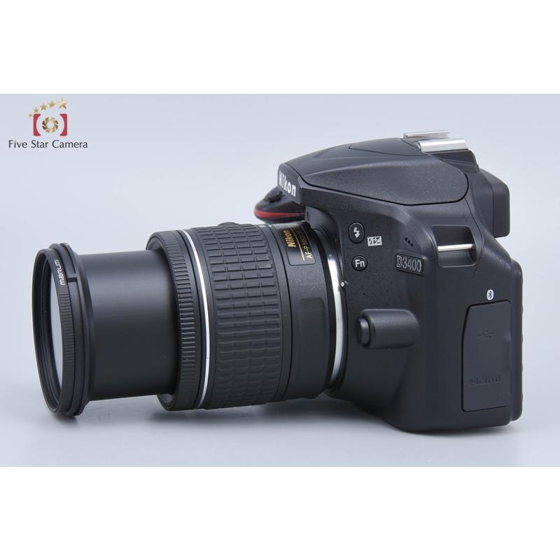 ニコン 【中古】Nikon D3400 18-55 VR レンズキット ブラック ニコン 【中古】Nikon D3400 18-55 VR レンズキット ブラック