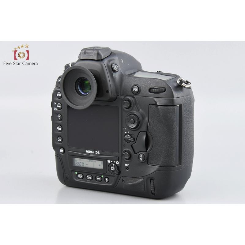 ニコン（Nikon） 【中古】Nikon D4 デジタル一眼レフカメラ : 中古