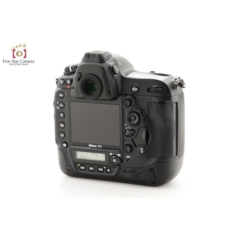 ニコン 【中古】Nikon D4 デジタル一眼レフカメラ : 中古カメラ ニコン 【中古】Nikon D4 デジタル一眼レフカメラ : 中古カメラ
