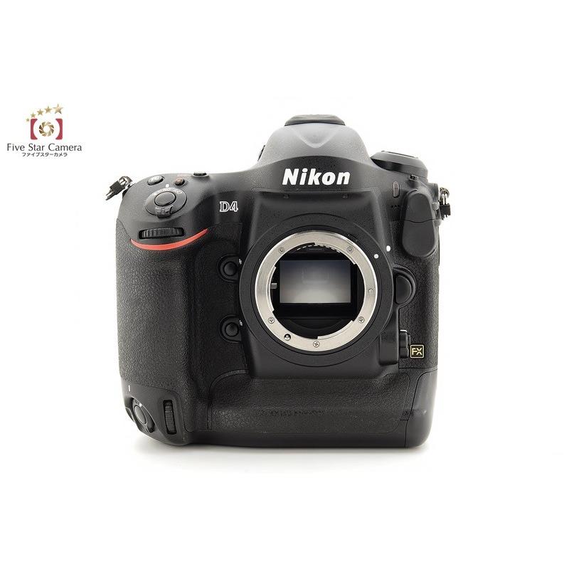 ニコン 【中古】Nikon D4 デジタル一眼レフカメラ : 中古カメラ ニコン 【中古】Nikon D4 デジタル一眼レフカメラ : 中古カメラ