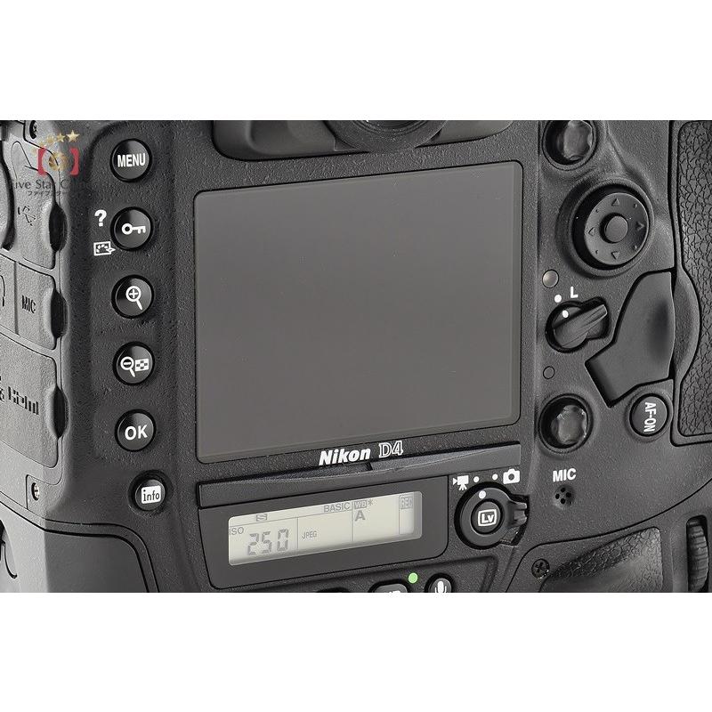 ニコン 【中古】Nikon D4 デジタル一眼レフカメラ : 中古カメラ ニコン 【中古】Nikon D4 デジタル一眼レフカメラ : 中古カメラ