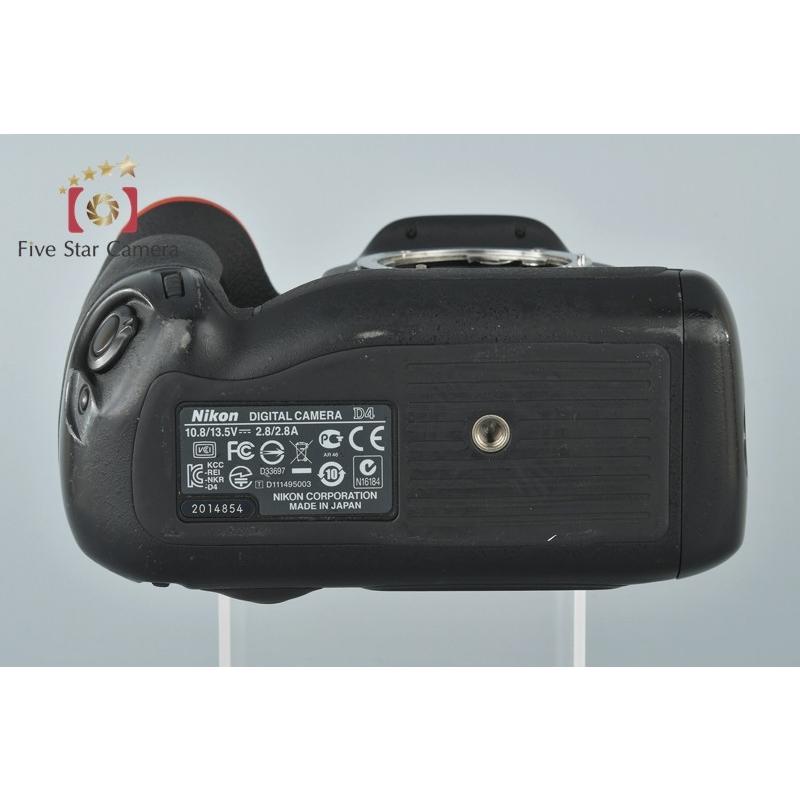 ニコン（Nikon） 【中古】Nikon D4 デジタル一眼レフカメラ : 中古
