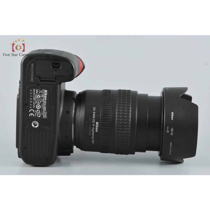 全店販売中 NikonD40 AF-S 18-70mm f3.5-4.5 デジタル一眼レフ