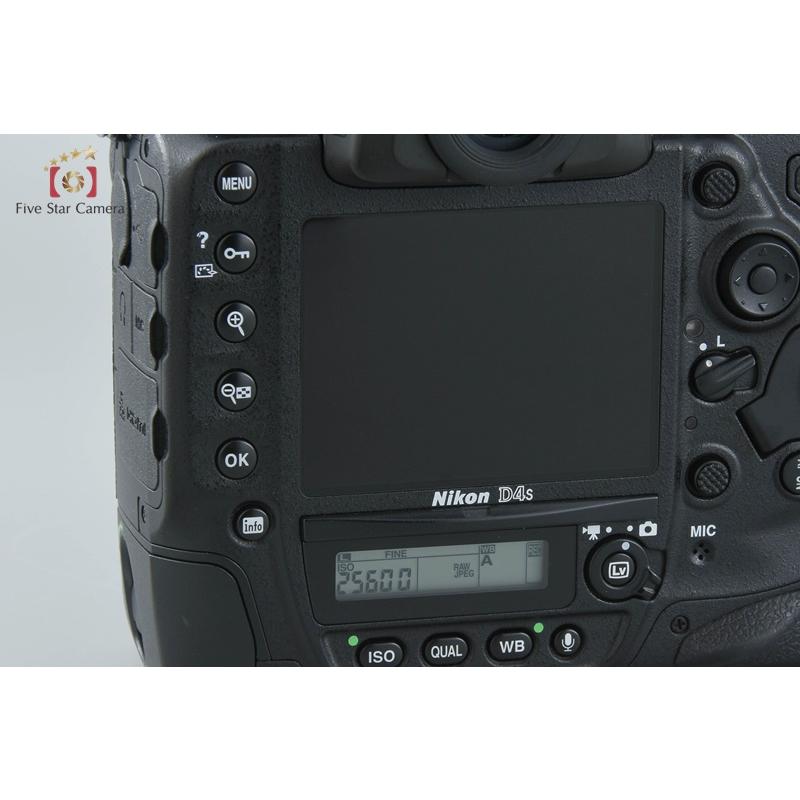 ニコン（Nikon） 【中古】Nikon D4S デジタル一眼レフカメラ 元箱付き