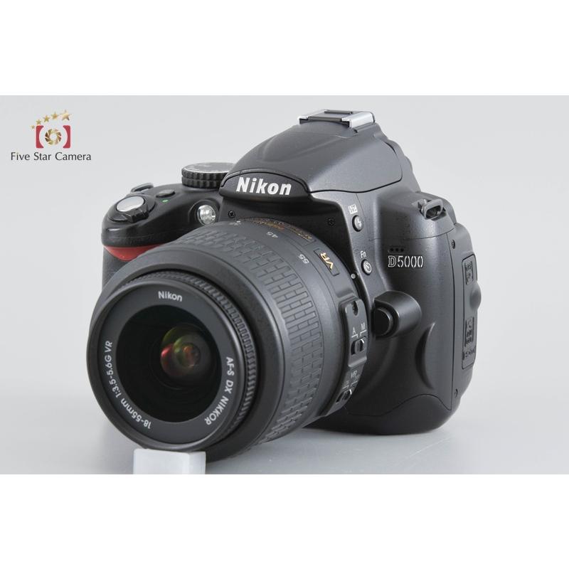 ニコン 【中古】Nikon D5000 18-55 VR レンズキット : 中古