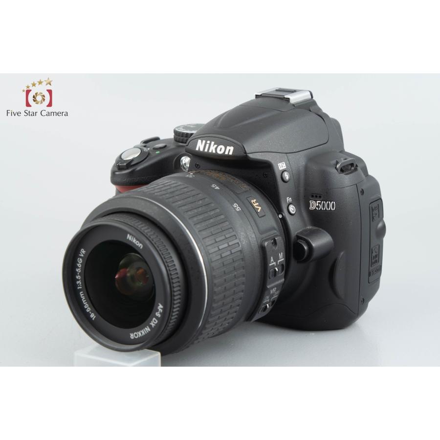 【中古】Nikon ニコン D5000 1855 VR レンズキット nikond50001lens1102 中古カメラの