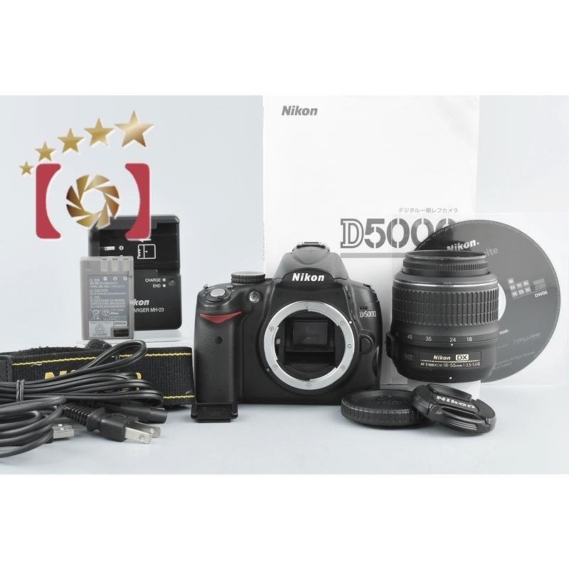 【中古】Nikon ニコン D5000 レンズキット シャッター回数僅少 nikond5000lenskit0122中古カメラの