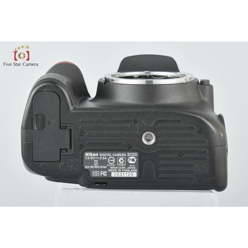 ニコン（Nikon） 【中古】Nikon D5100 デジタル一眼レフカメラ : 中古
