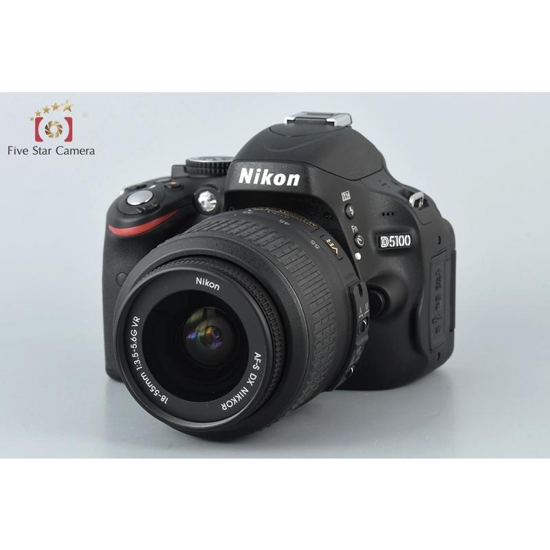 ニコン（Nikon） 【中古】Nikon D5100 18-55 VR レンズキット : 中古