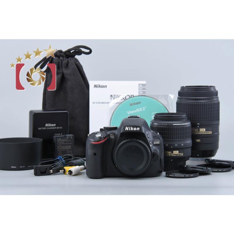 ニコン（Nikon） 【中古】Nikon D5100 ダブルズームキット : 中古
