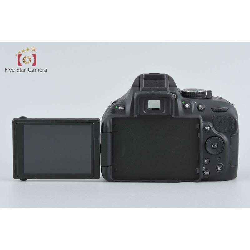 ニコン（Nikon） 【中古】Nikon D5200 18-55 VR レンズキット ブラック 