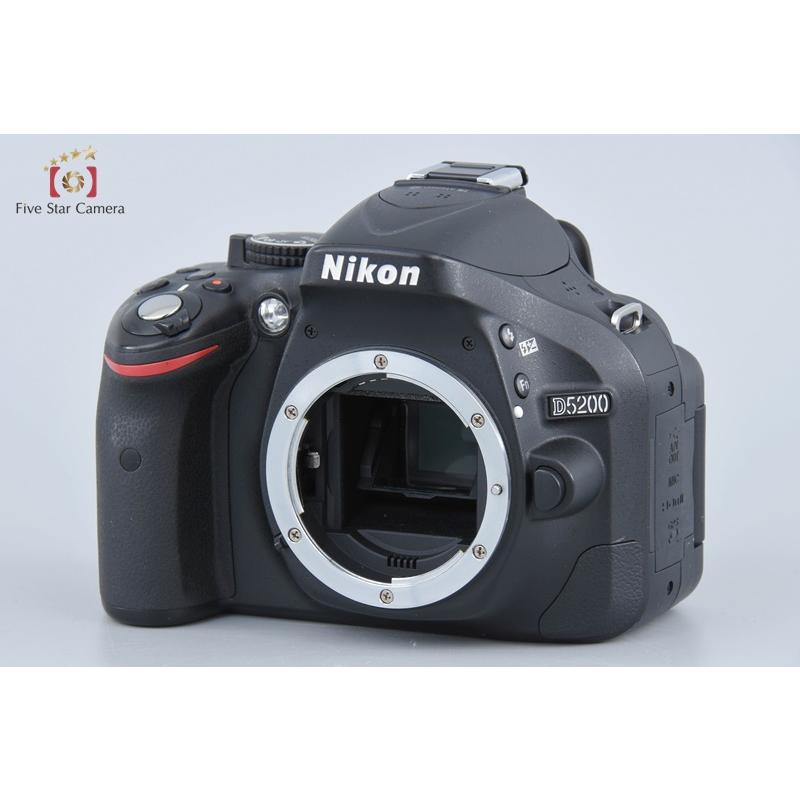 ニコン（Nikon） 【中古】Nikon D5200 ブラック デジタル一眼レフ