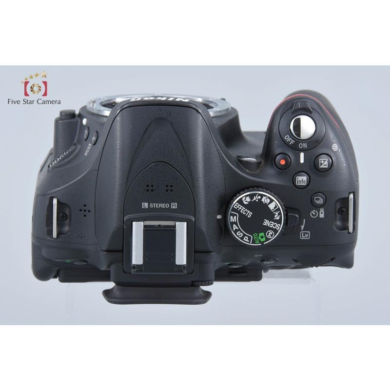 ニコン（Nikon） 【中古】Nikon D5200 ブラック デジタル一眼レフ
