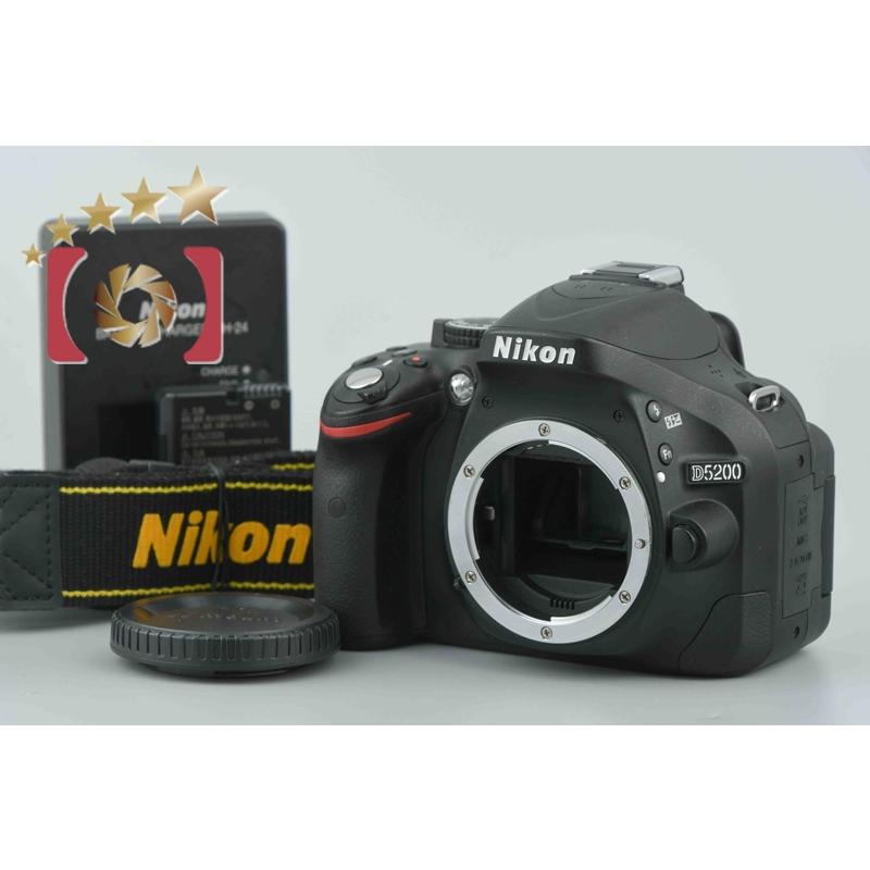 Nikon - 【中古】(ニコン) Nikon D5200 ニコン デジタル一眼 Nikon D5200 レンズキット レッド 中古