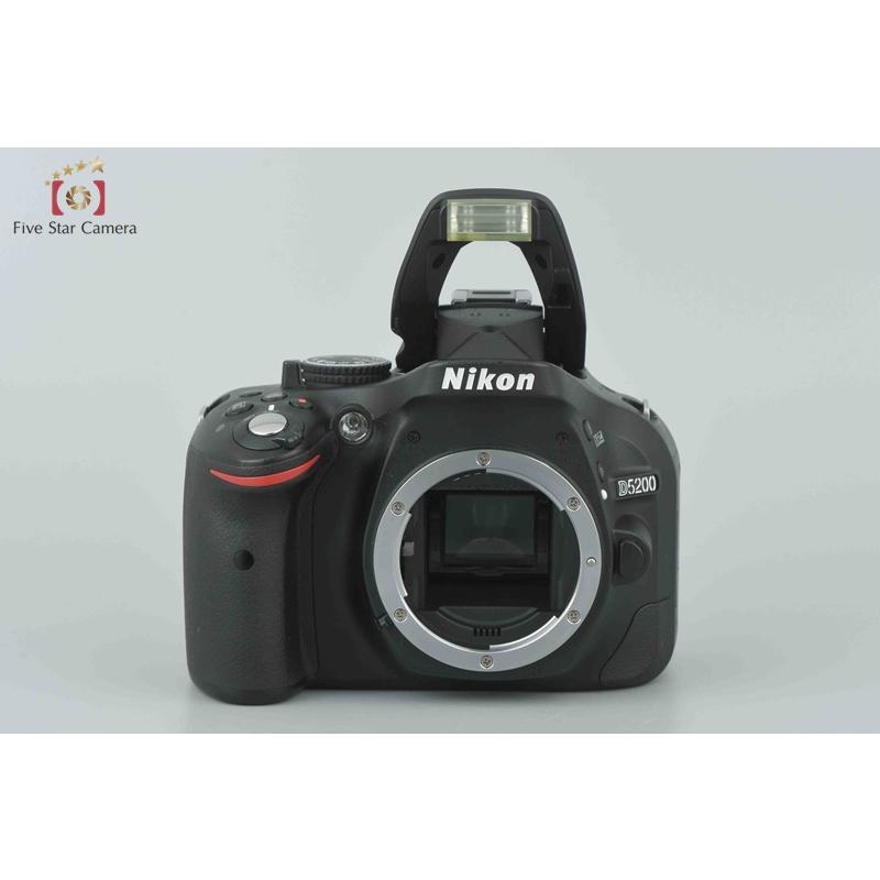 Nikon - 【中古】(ニコン) Nikon D5200 ニコン デジタル一眼 Nikon D5200 レンズキット レッド 中古