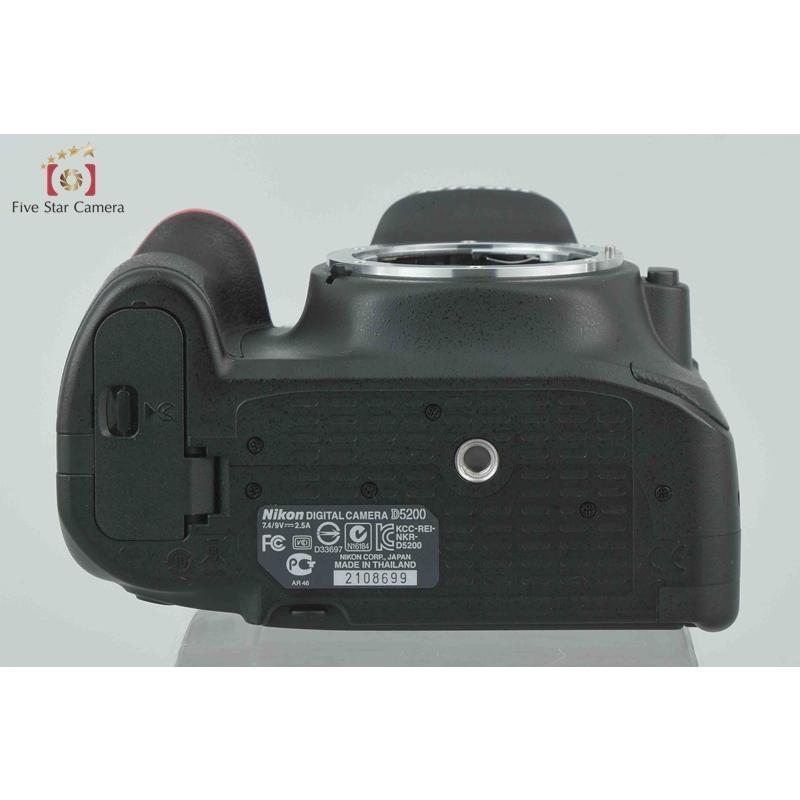 ニコン（Nikon） 【中古】Nikon D5200 ブラック デジタル一眼レフ