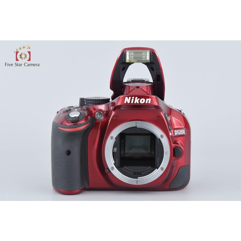 ニコン（Nikon） 【中古】Nikon D5200 レッド デジタル一眼レフカメラ