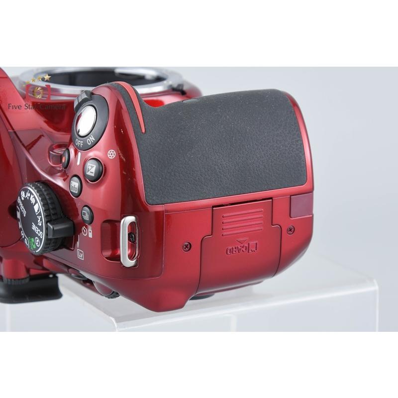 a*o様 赤ボディ D5200 Nikon一眼レフデジカメ　動画もOK 中古　S ニコン デジタル一眼 Nikon D5200 レンズキット レッド 中古 新品SD