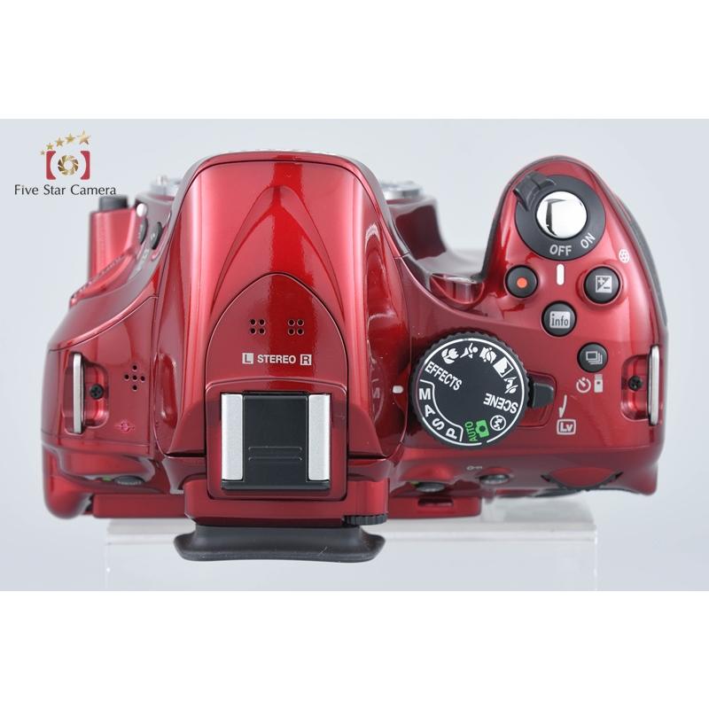 ニコン（Nikon） 【中古】Nikon D5200 レッド デジタル一眼レフカメラ